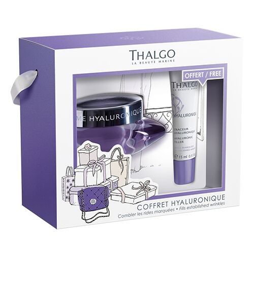 Coffret Hyaluronique Thalgo Visage Produits Et Soins Visage à Base De Cosmétique Marine