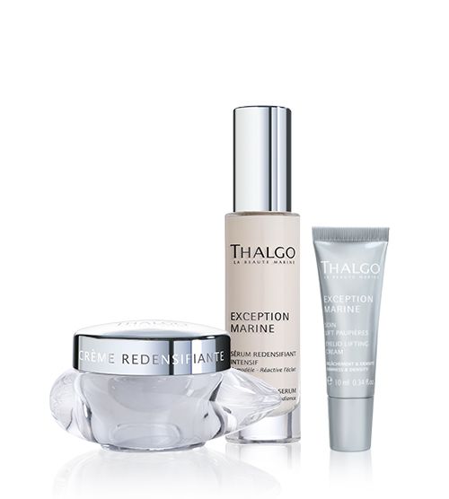 Coffret Exception Marine Thalgo Visage Produits Et Soins Visage à Base De Cosmétique Marine